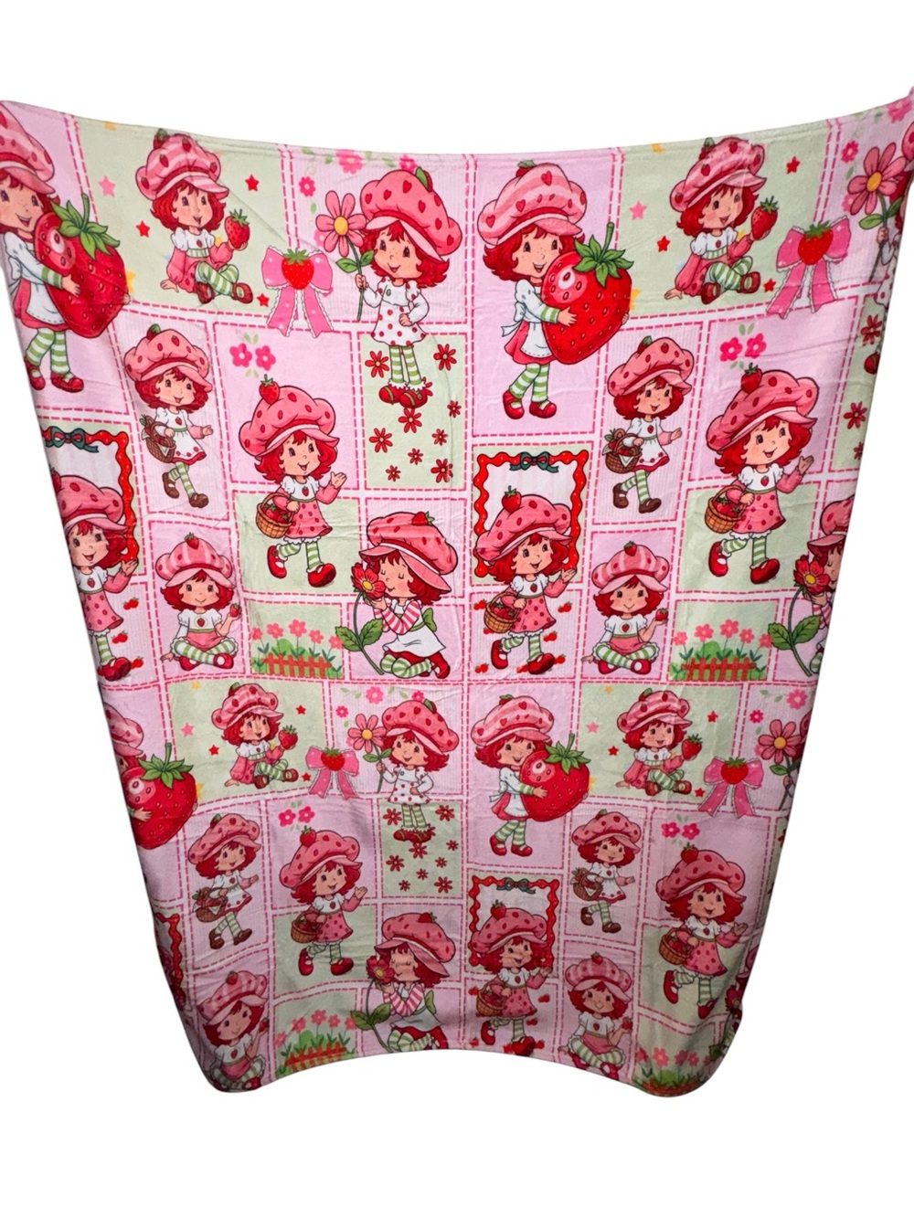 Strawberry Shortcake 50x60 Minky Plush Blanket